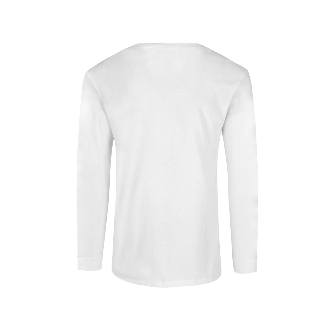 PLAYERA CUELLO REDONDO MANGA LARGA CABALLERO