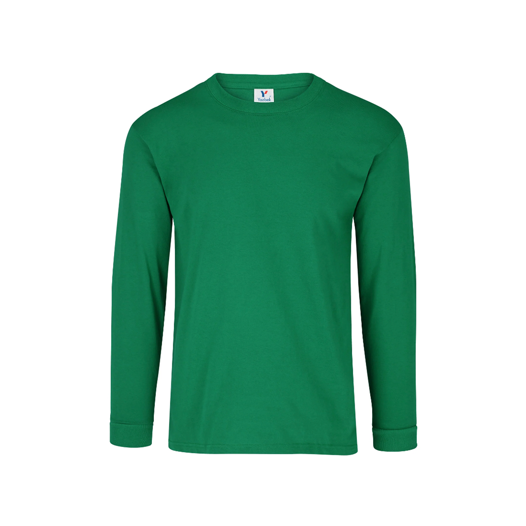 PLAYERA CUELLO REDONDO MANGA LARGA CABALLERO