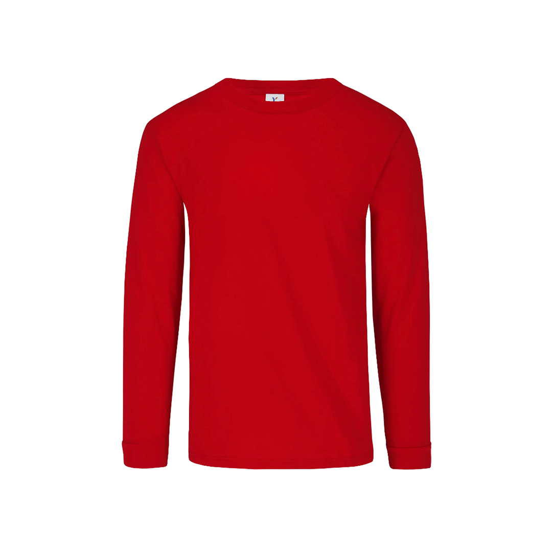 PLAYERA CUELLO REDONDO MANGA LARGA CABALLERO