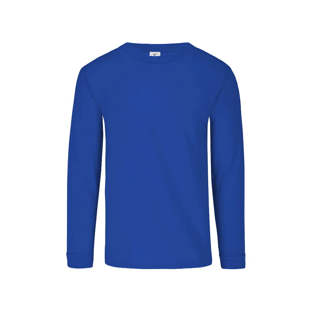 PLAYERA CUELLO REDONDO MANGA LARGA CABALLERO