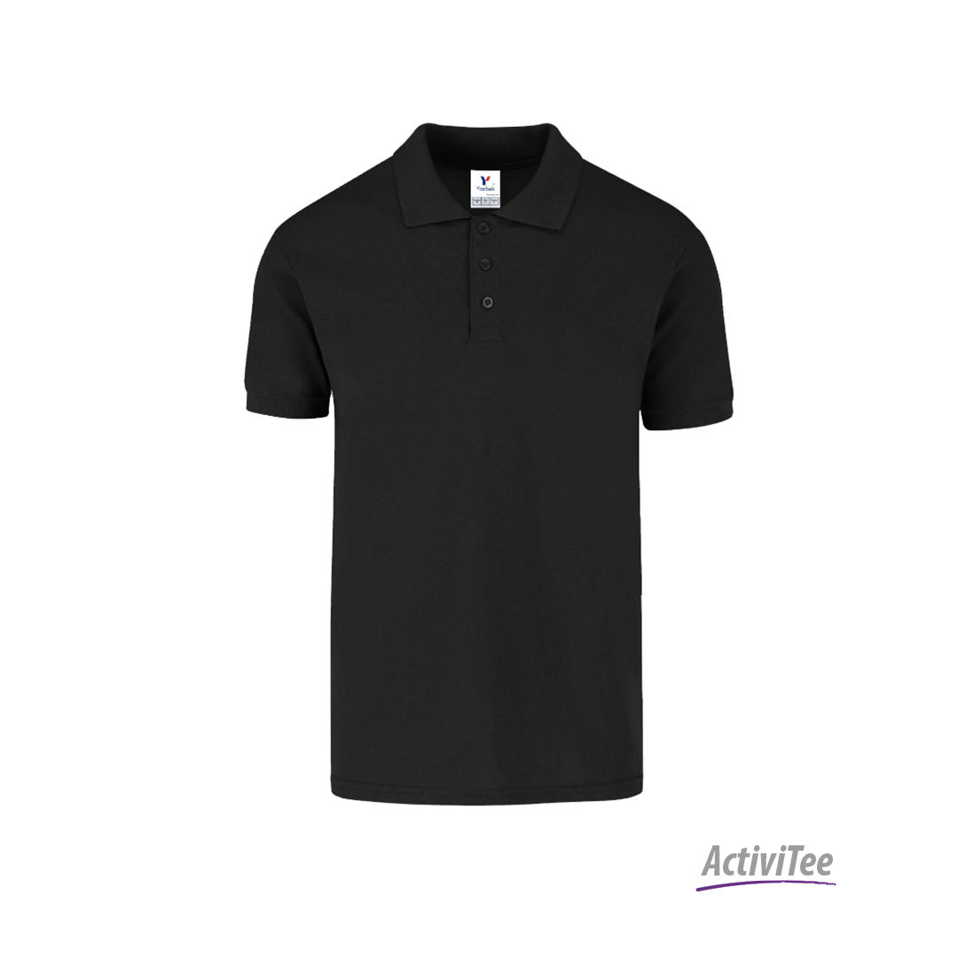 PLAYERA TIPO POLO CABALLERO