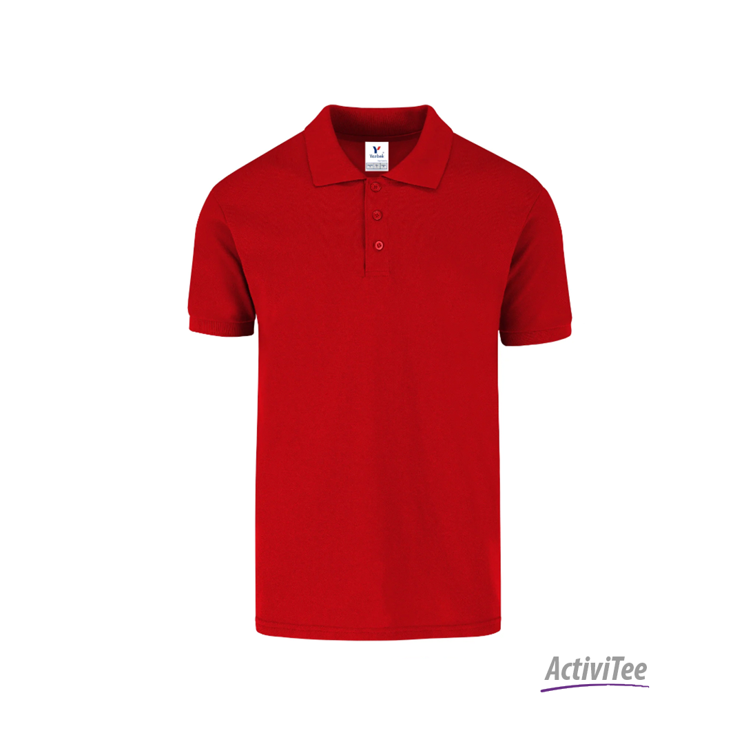 PLAYERA TIPO POLO CABALLERO