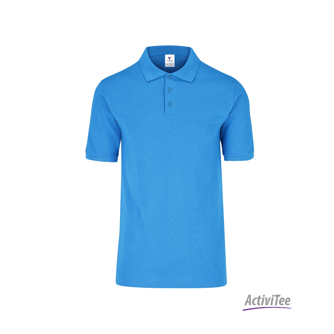 PLAYERA TIPO POLO CABALLERO