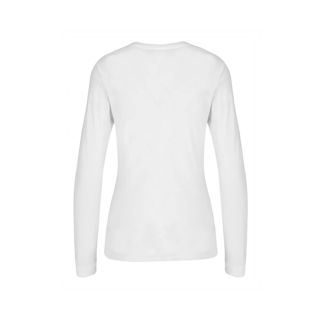 PLAYERA MANGA LARGA 100% ALGODÓN DAMA