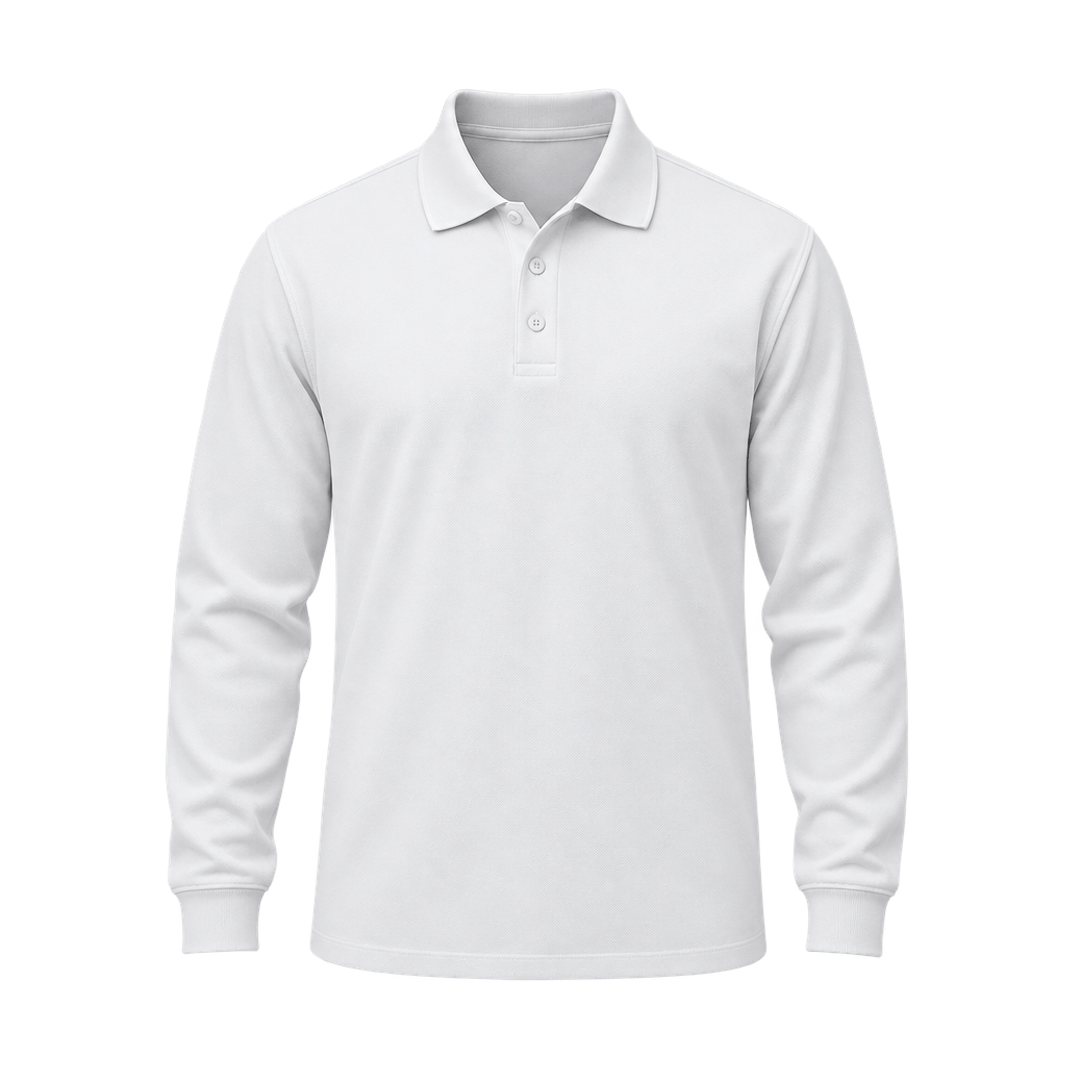 PLAYERA TIPO POLO MANGA LARGA CABALLERO